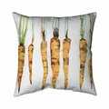 Fondo 26 x 26 in. Freshly Picked Carrots-Double Sided Print Indoor Pillow FO2775331
